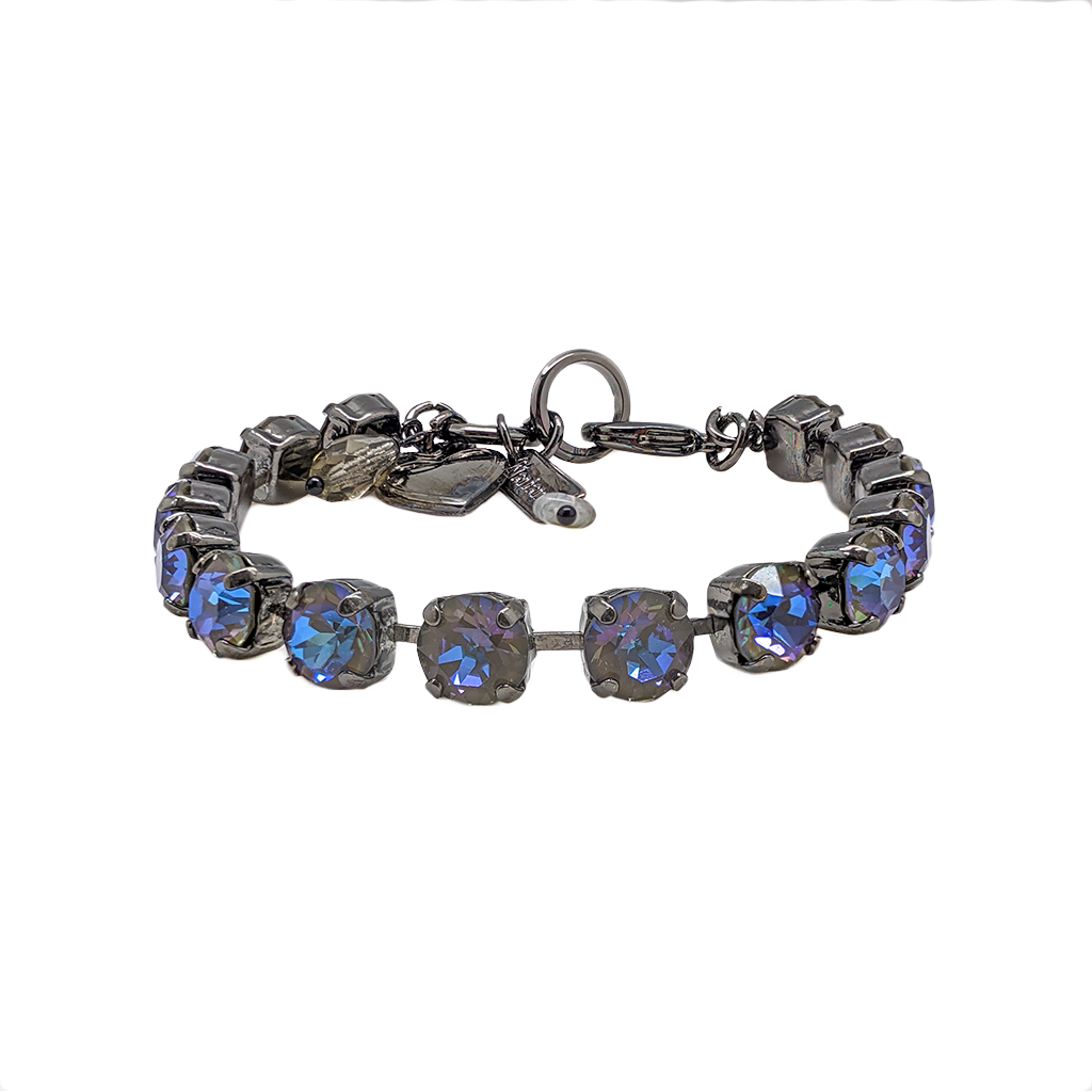 Mariana Gray Plated Must-Have Everyday Crystal Bracelet in Sun-Kissed "Midnight"
