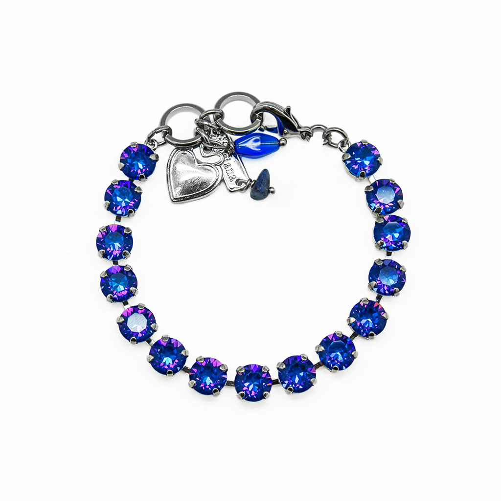 Mariana Silver Must-Have Everyday Crystal Bracelet in Sun-Kissed "Capri”
