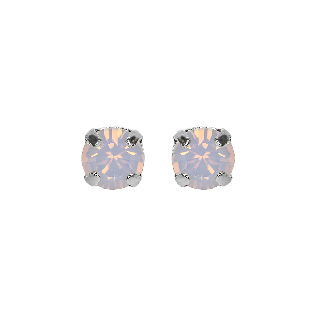 Mariana Silver Must-Have Post Earrings in "Pink Opal"