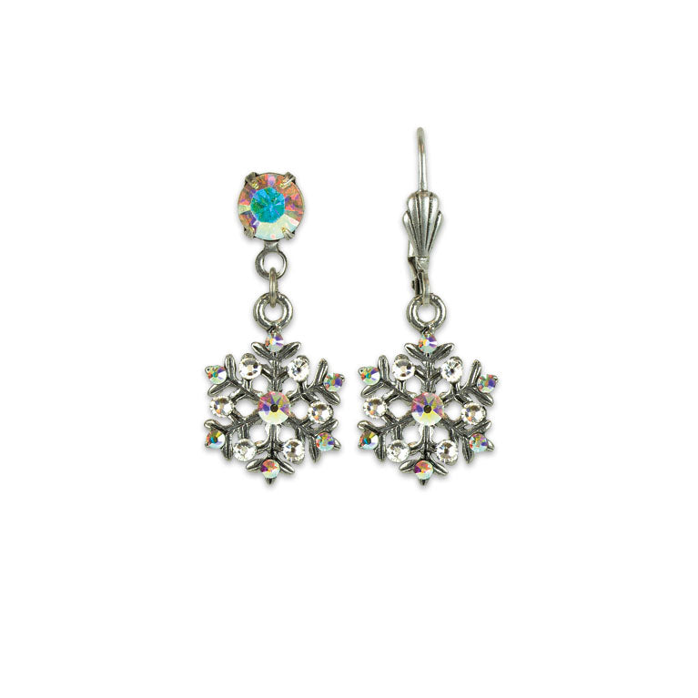 Anne Koplik Snowflake & Ice Treasure Earrings