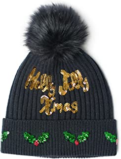 Holly Jolly Christmas Beanie Hat