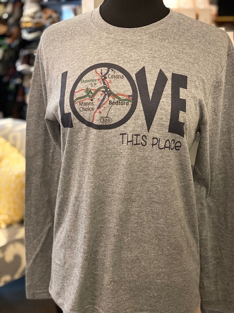 Love this Place- Bedford Long Sleeve Tee