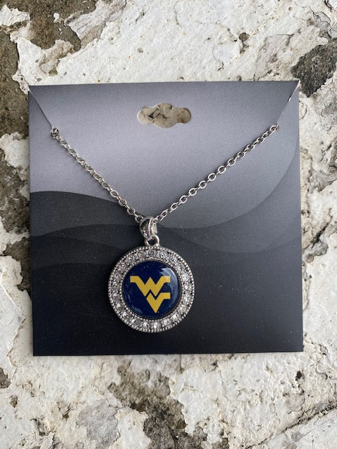 WVU Bling Necklace