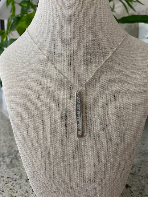 Lat n Lo Bedford Vertical Necklace