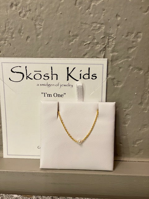 Skosh Birthday Pearls- Kids Necklaces
