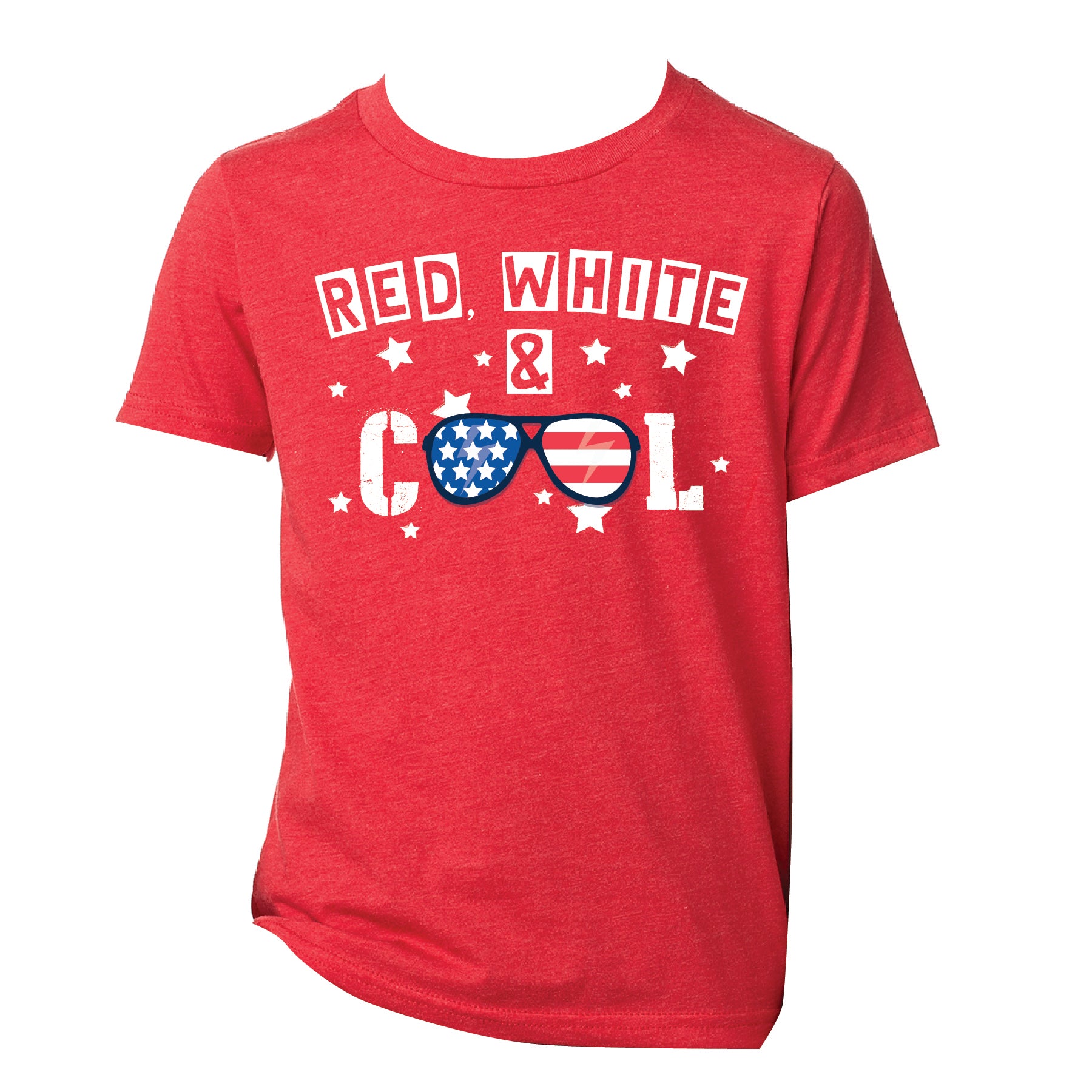 Jane Marie - Red, White & Cool Kid's T-shirt