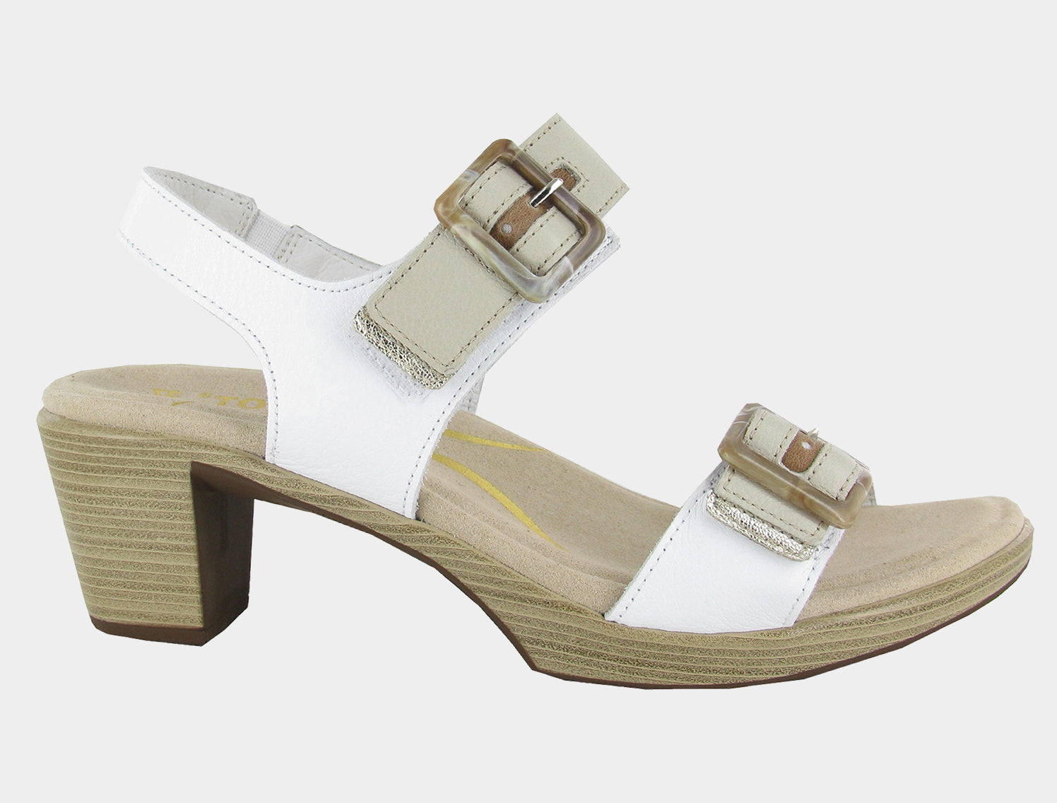 NAOT Mode Supreme Sandal - White/Ivory