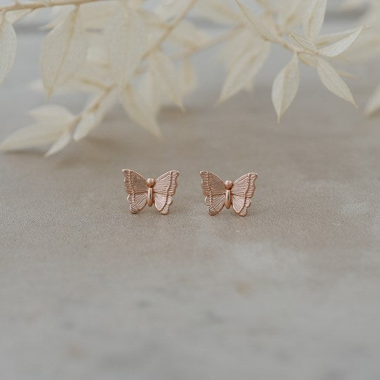 Mariposa Butterfly Stud Earrings