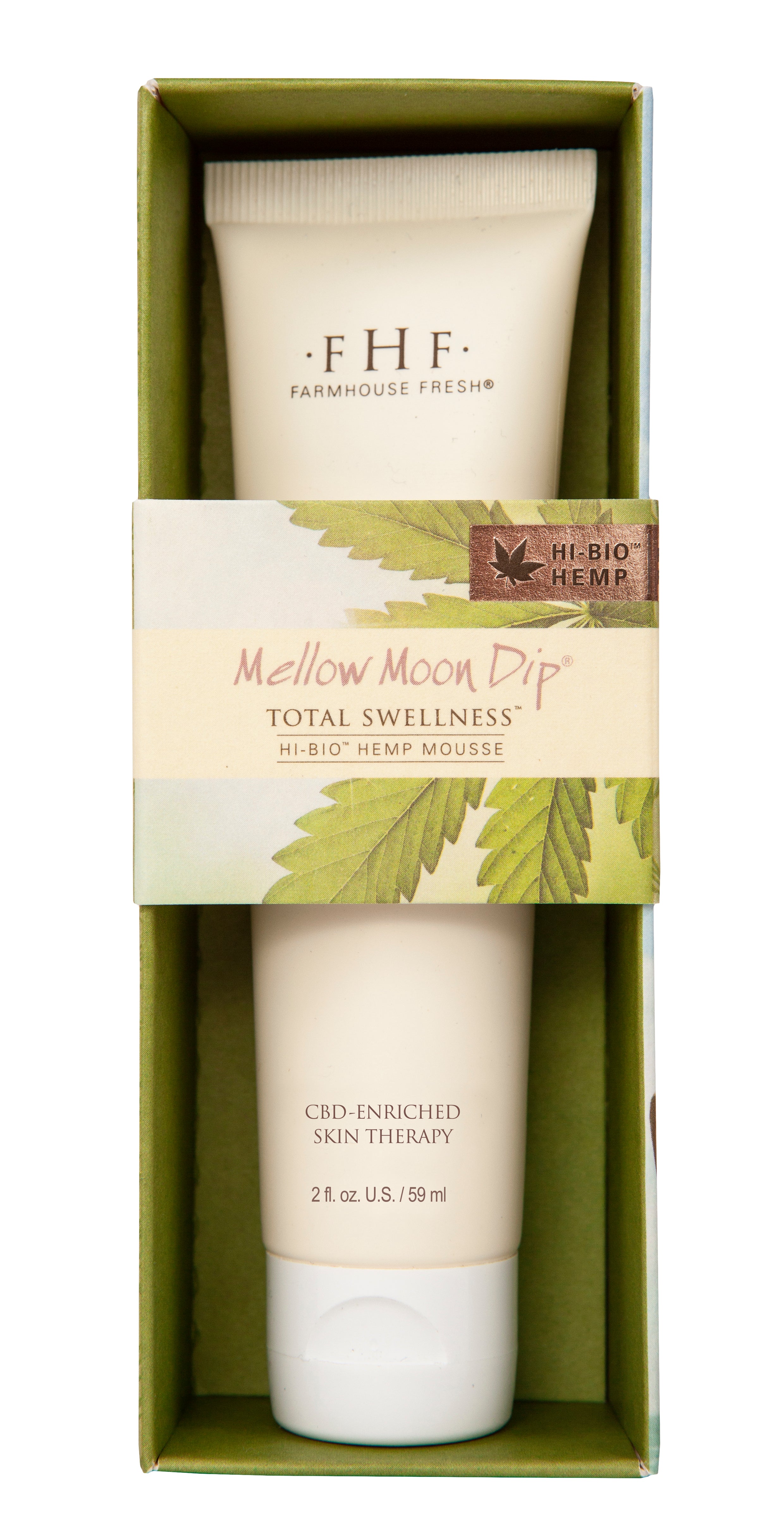 Farmhouse Fresh Mellow Moon Dip® Hi-Bio® Hemp Relaxation Mousse for Hands