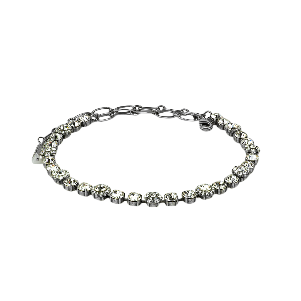 Mariana Silver Must-Have Flower Crystal Necklace in "On a Clear Day"