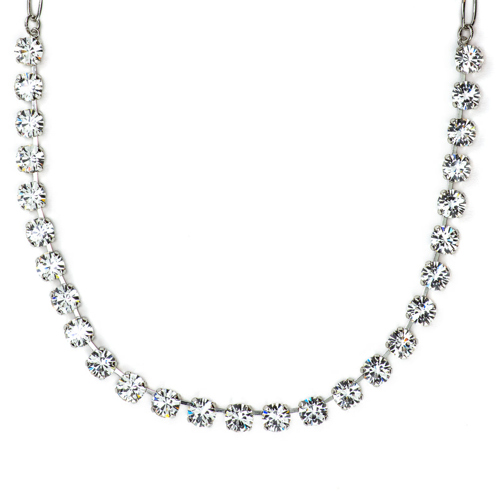 Mariana Silver Must-Have Everyday Crystal Necklace in "On a Clear Day"