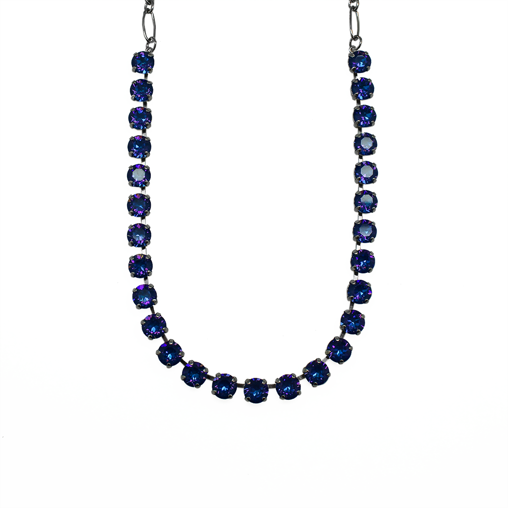 Mariana Silver Must-Have Everyday Crystal Necklace in Sun-Kissed "Capri"