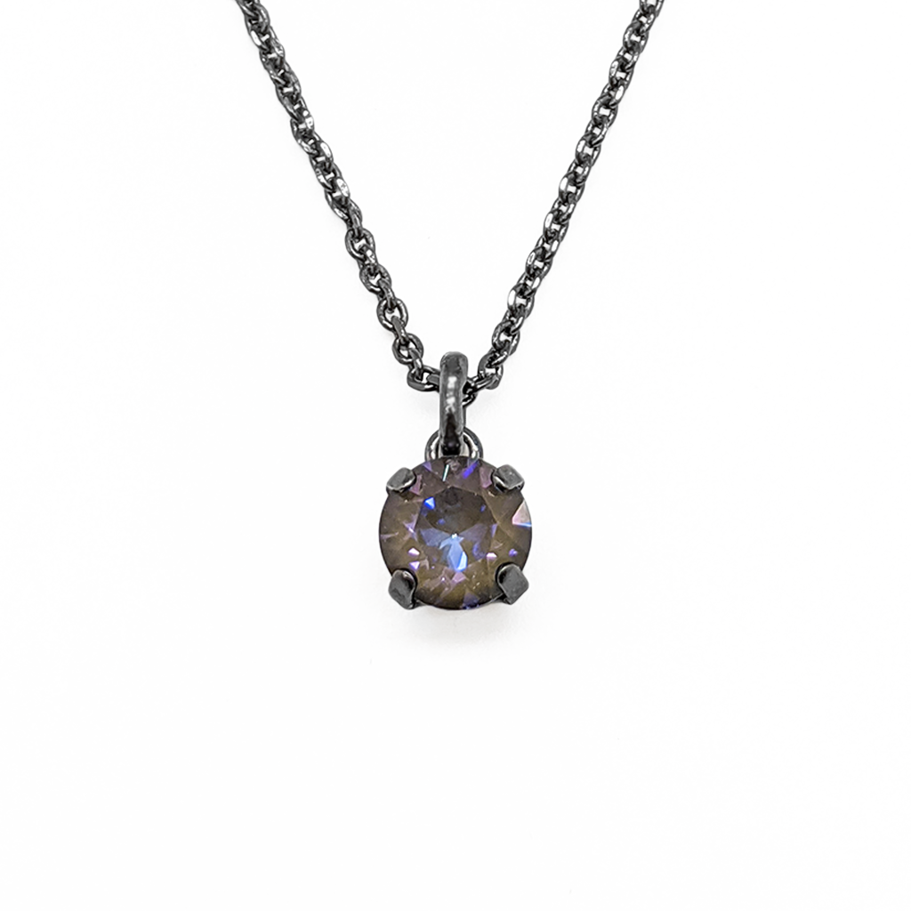 Mariana Silver Must-Have Everyday Pendant in Sun-Kissed "Midnight"