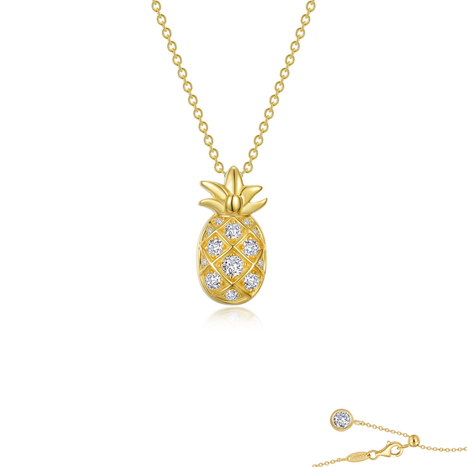 Lafonn Mini Pineapple Necklace