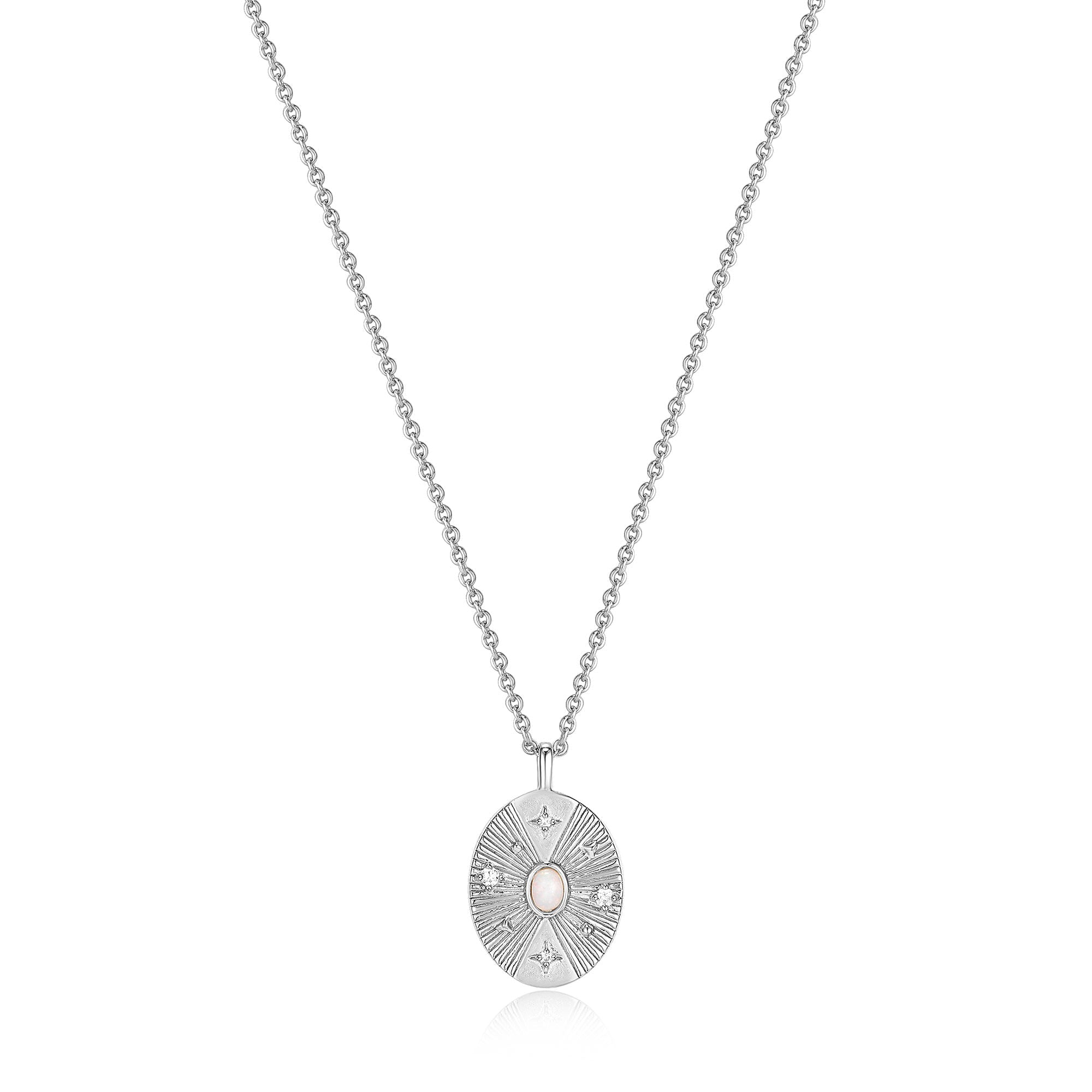 Ania Haie Scattered Stars Kyoto Opal Disc Necklaces