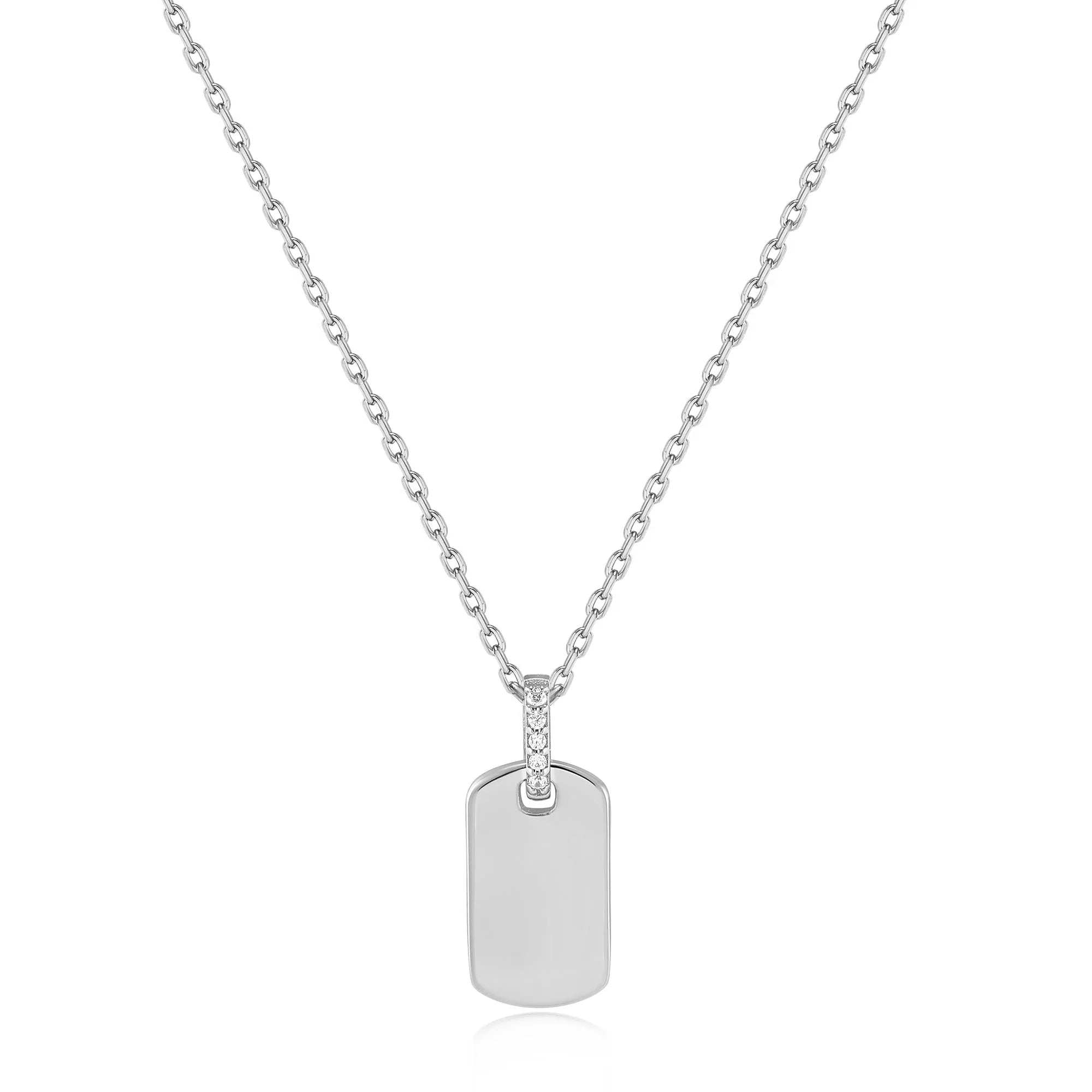 Ania Haie Glam Tag Pendant Necklaces