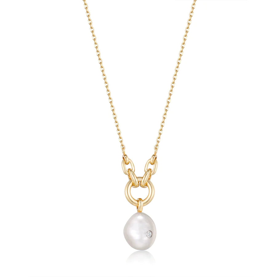 Ania Haie Pearl Sparkle Pendant Necklaces