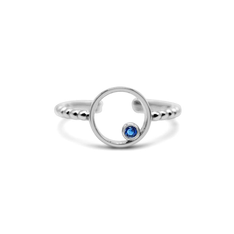 Stia Solo Solitaire Birthstone Rings