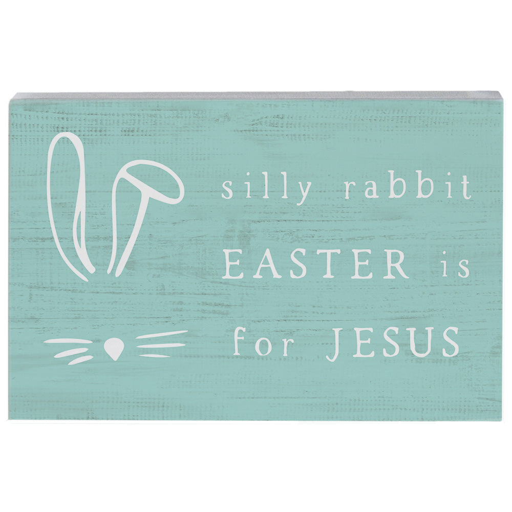 Easter is for Jesus Small Wooden Decorative Block