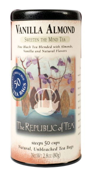 The Republic of Tea - Vanilla Almond Black Tea Bags