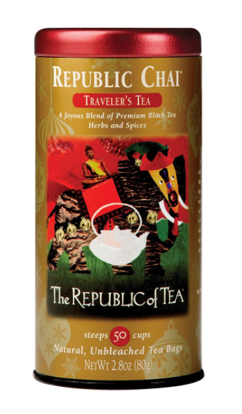 The Republic of Tea - Chai® Black Tea Bags