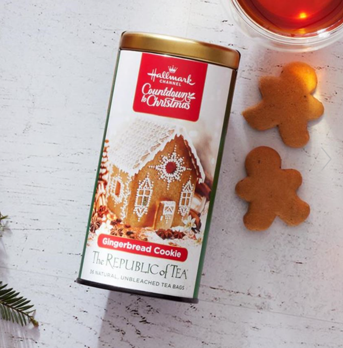 The Republic of Tea - Hallmark Channel Countdown to Christmas Gingerbread Cookie Tea Bags