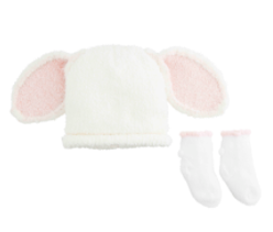 Mudpie Bunny Hat & Sock Sets