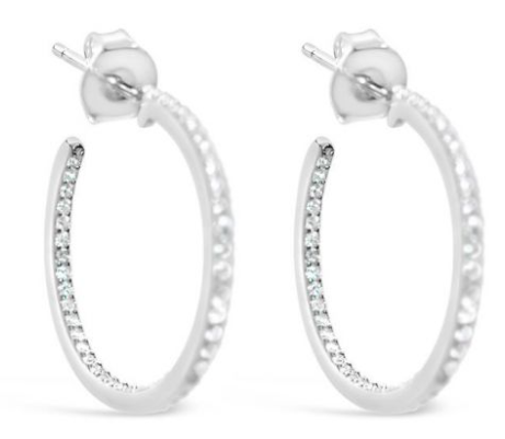 Stia Inside Out Hoops