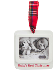 Mudpie First Christmas Handprint Ornament Kit