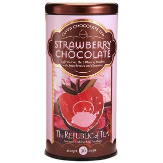 The Republic of Tea  -Strawberry Cuppa Chocolate Tea Bags