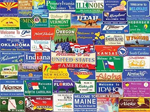 White Mountain Puzzles- Assorted