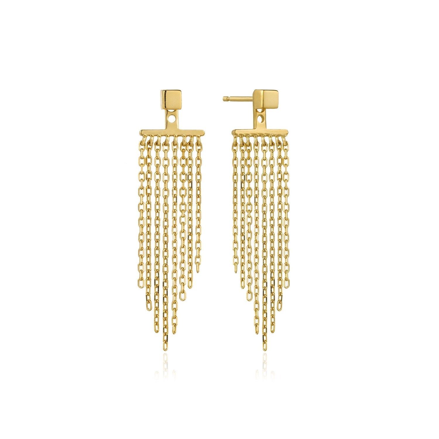 Ania Haie Fringe Fall Ear Jacket in Gold - Juli's Wearable Art