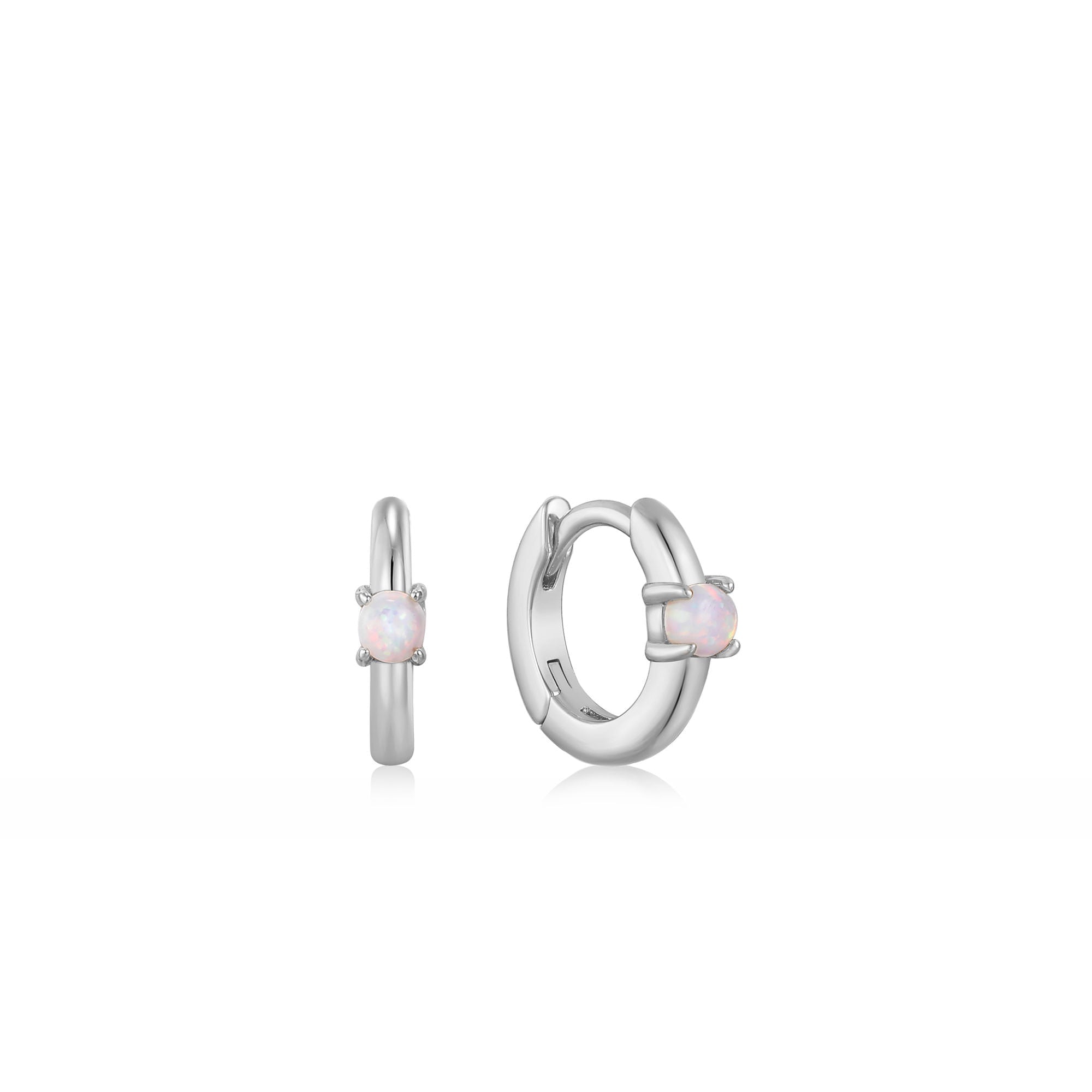 Ania Haie Kyoto Opal Cabochon Huggie Hoop Earrings - Juli's Wearable Art