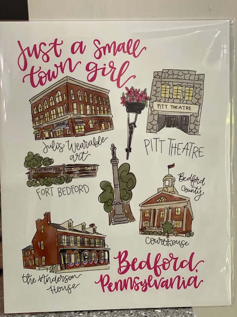 Around the Town of Bedford 8x10 Print