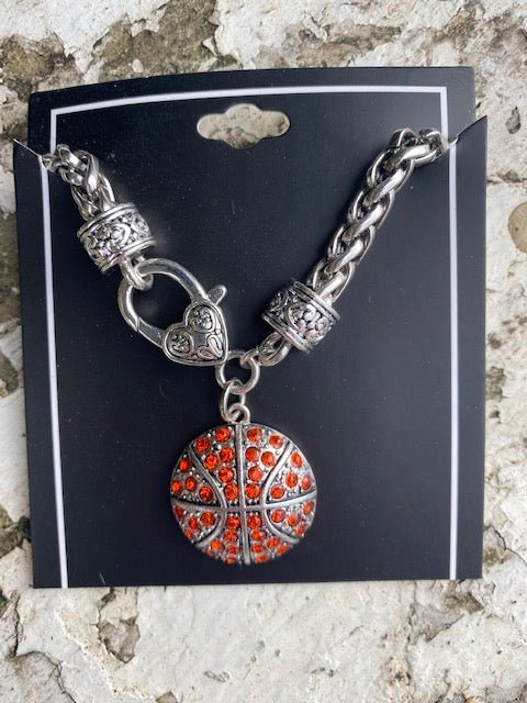 Basketball Bracelet - Juli's Wearable Art