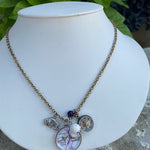 Bedford Hometown Compass Charm Necklace - Juli's Wearable Art