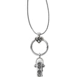 Brighton Alcazar Charm Badge Clip Necklace - Juli's Wearable Art
