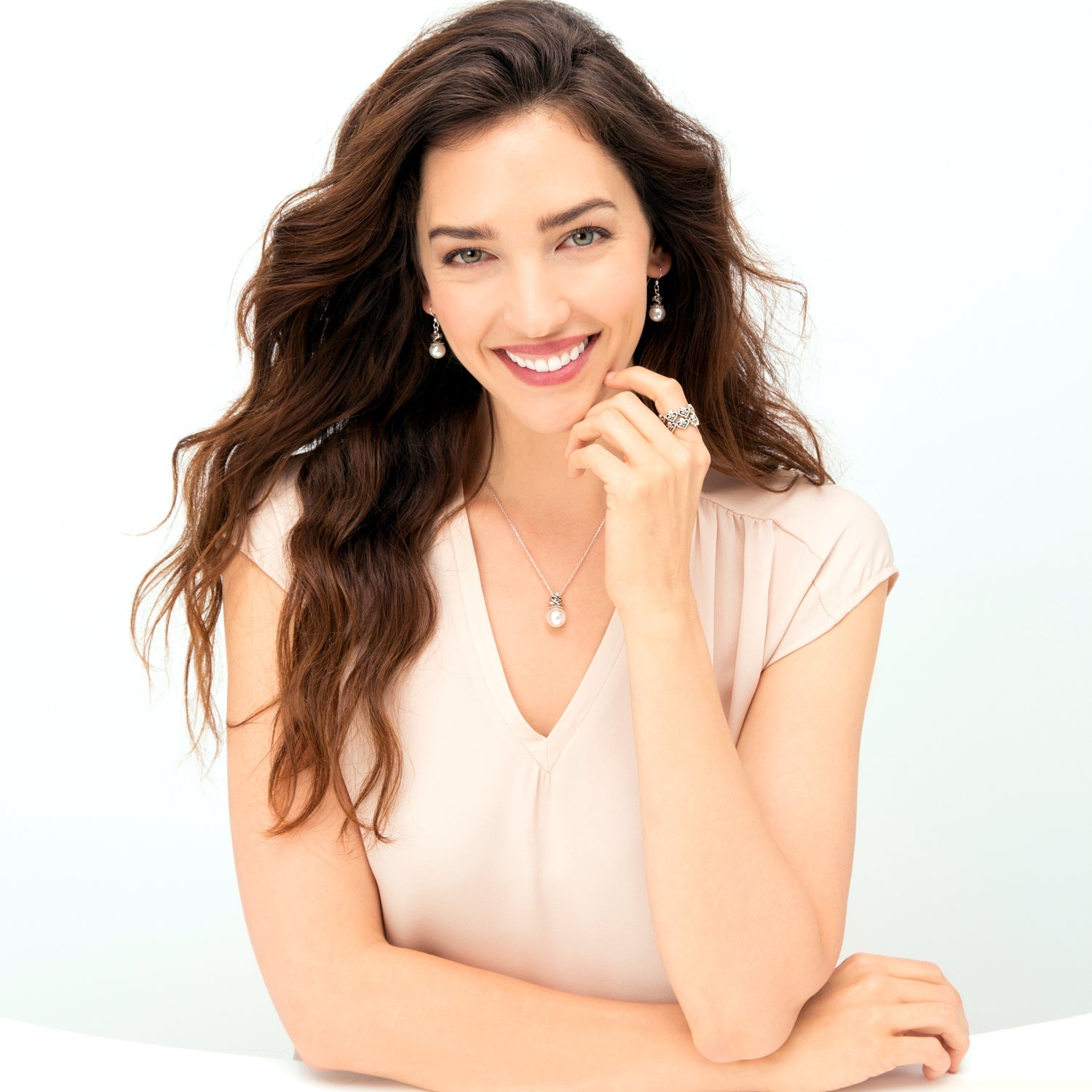 Brighton Alcazar Pearl Short Necklace - Juli's Wearable Art