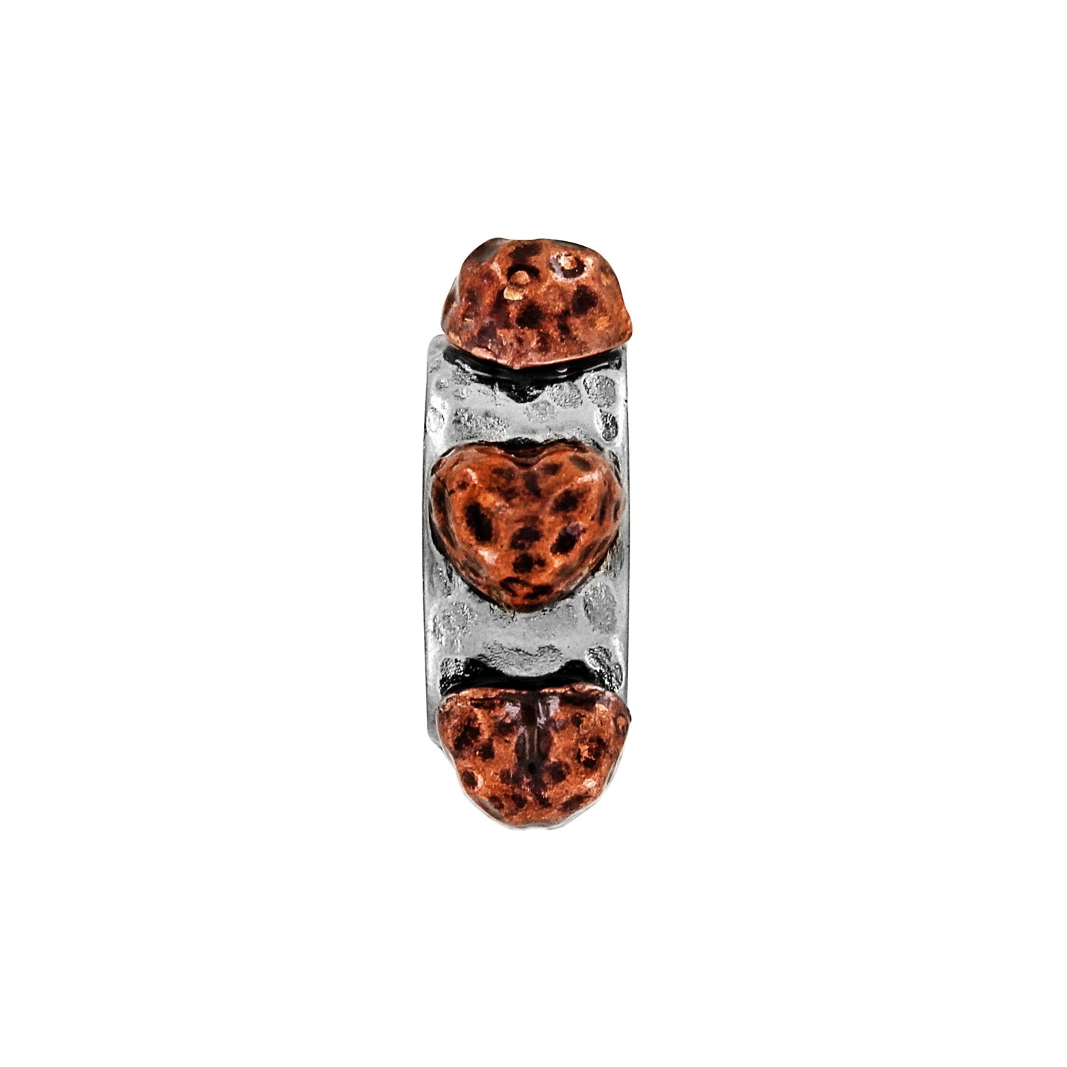 Brighton Art & Soul Mini Hearts Spacer - Juli's Wearable Art