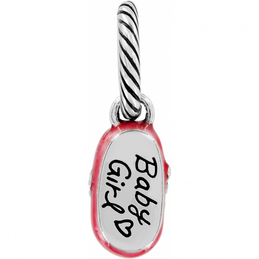 Brighton Baby Girl Shoe Charm - Juli's Wearable Art