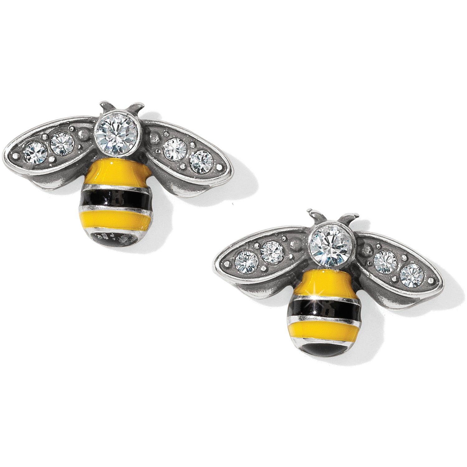 Brighton Bee Happy Mini Post Earrings - Juli's Wearable Art