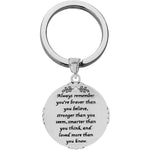 Brighton Brave Angel Key Fob - Juli's Wearable Art