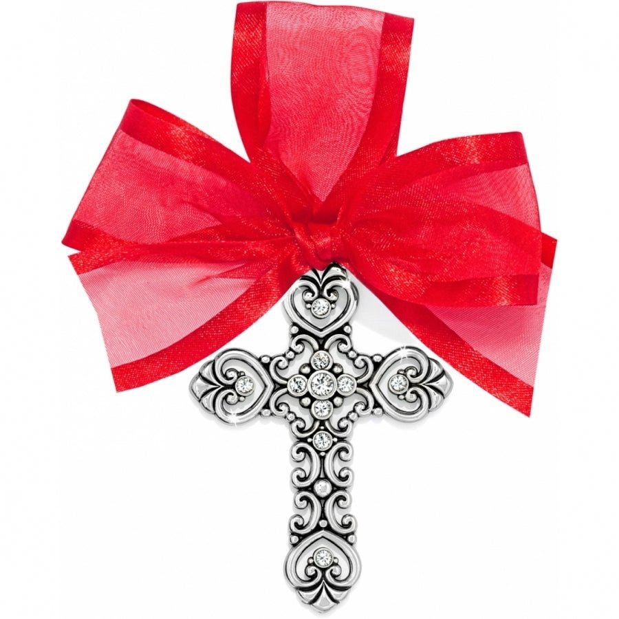 Brighton Christmas Cross Ornament - Juli's Wearable Art