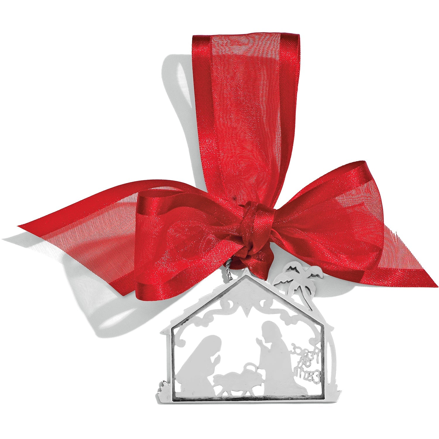 Brighton Christmas Manger Ornament - Juli's Wearable Art