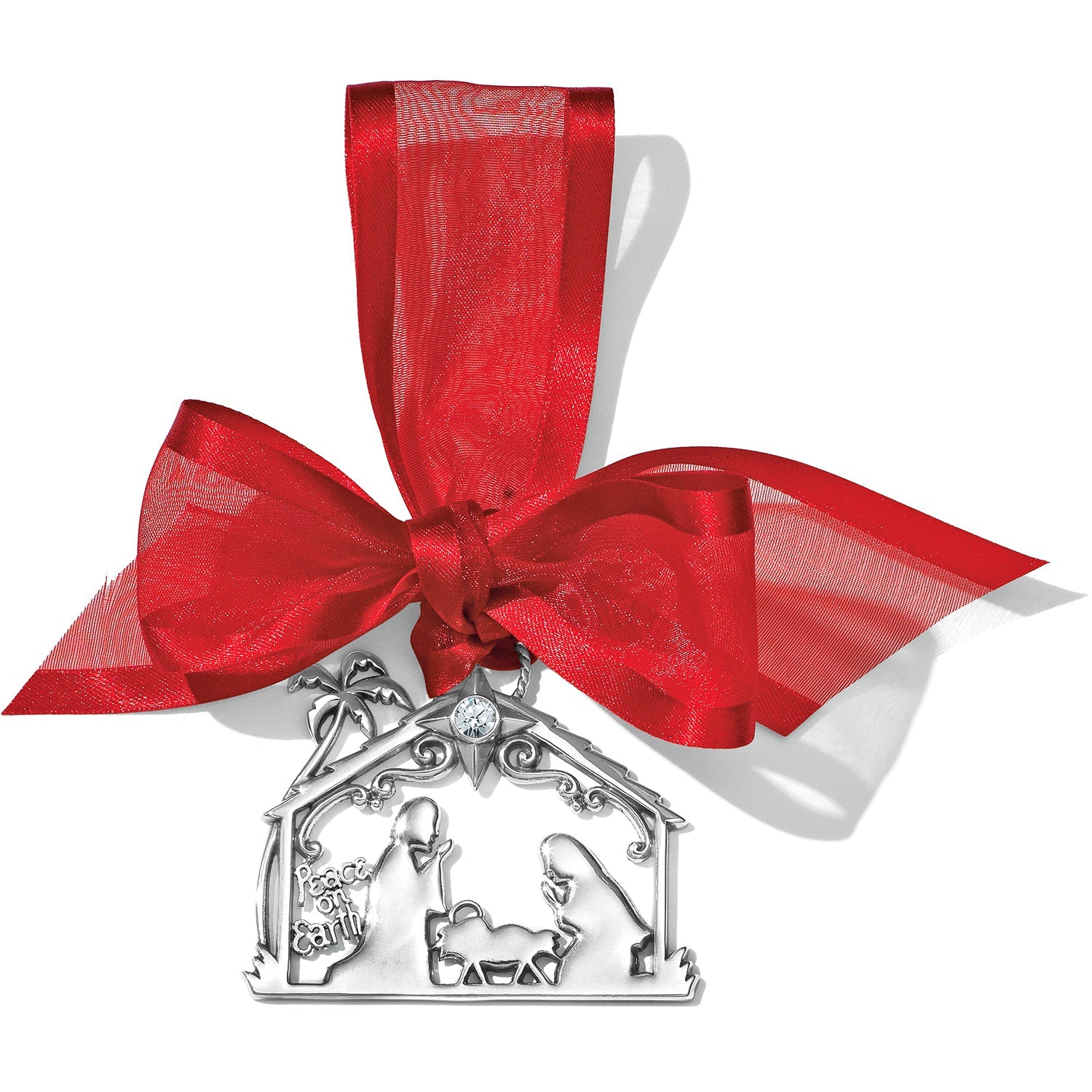 Brighton Christmas Manger Ornament - Juli's Wearable Art