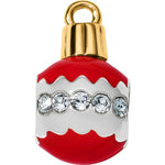 Brighton Christmas Round Ornament Bead - Juli's Wearable Art