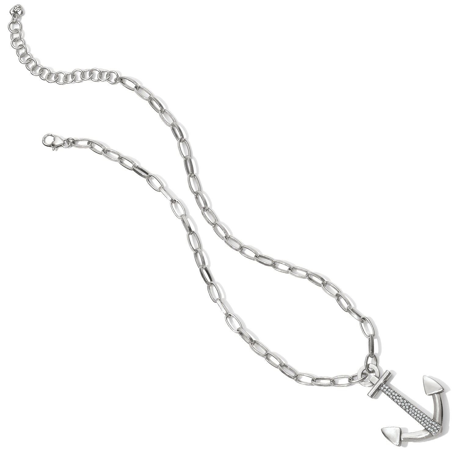 Brighton Coastline Reversible Anchor Link Necklace - Juli's Wearable Art