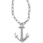 Brighton Coastline Reversible Anchor Link Necklace - Juli's Wearable Art
