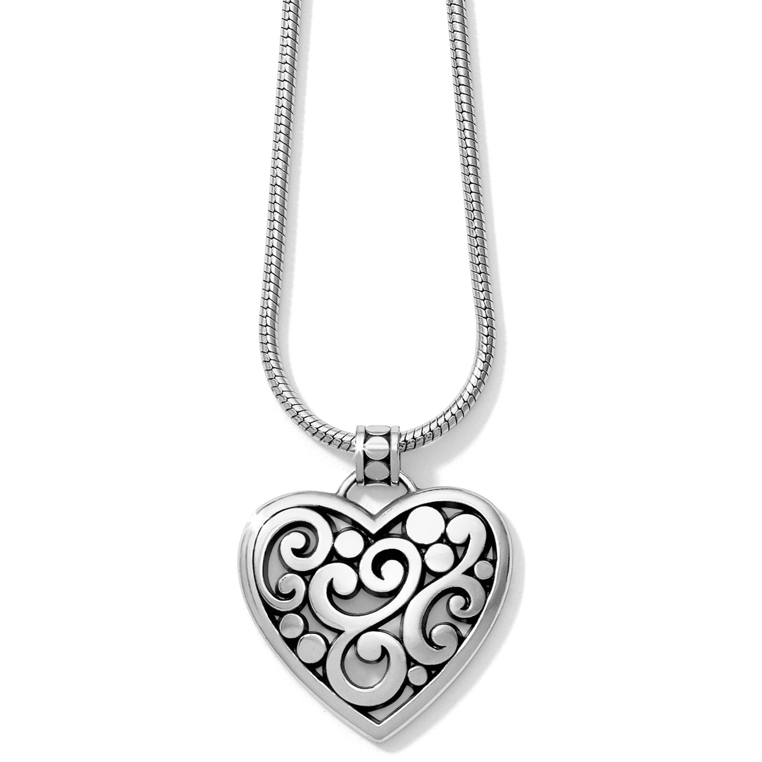 Brighton Contempo Heart Necklace - Juli's Wearable Art