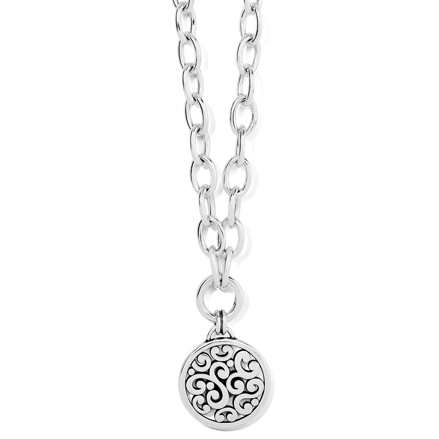 Brighton Contempo Medallion Charm Necklace - Juli's Wearable Art